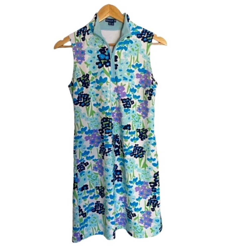 Melly M Sleeveless Floral Golf Dress XSmall
